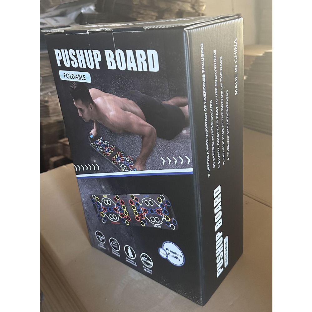 Push Up Board - Supporto per Push-Up con 54 Fori,