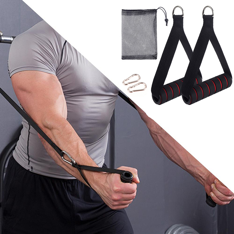 Yoga Fitness Resistance Band - 【F】Maniglia per macchina con cavo resistente,