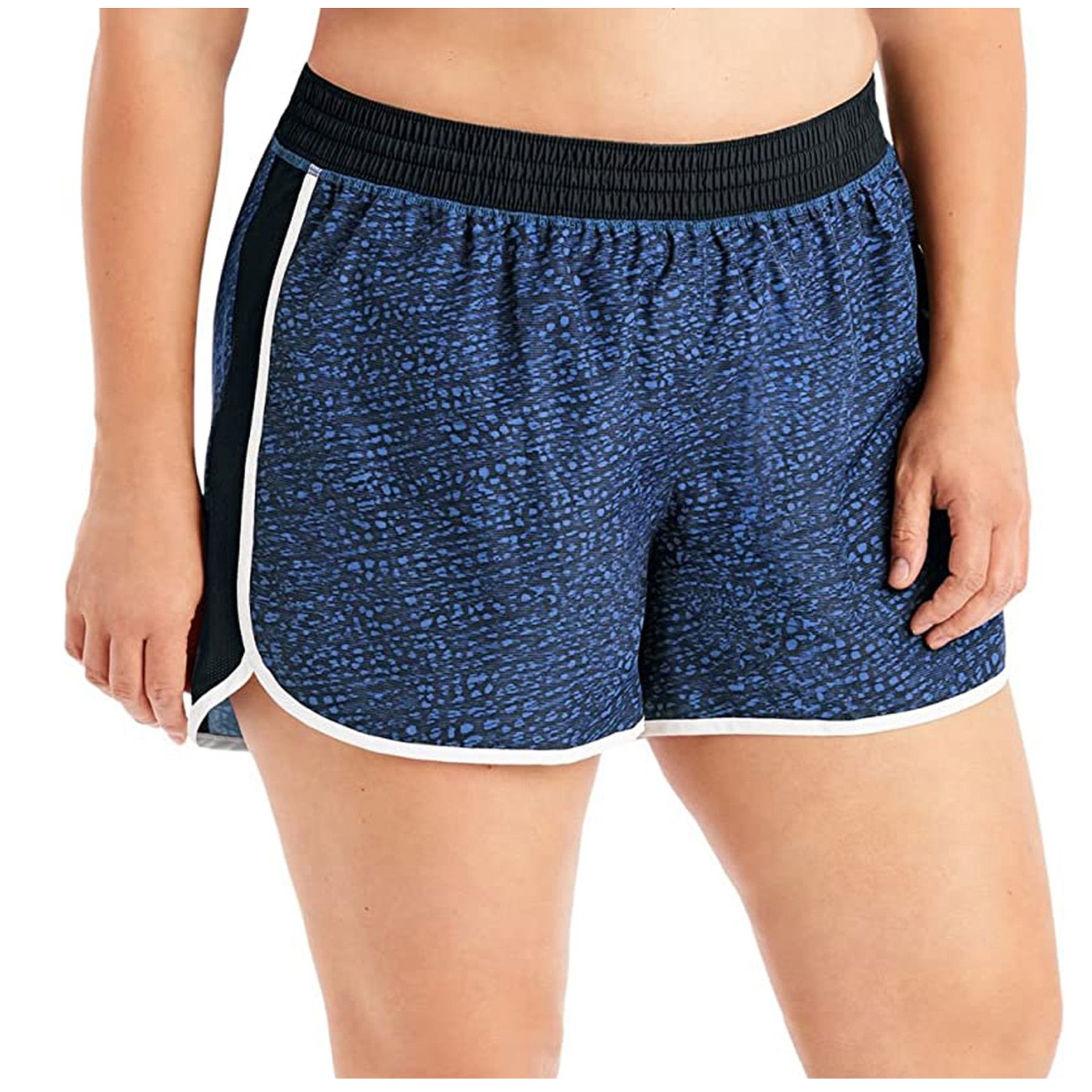 Yoga Fitness Training - Pantaloncini sportivi da donna con elastico